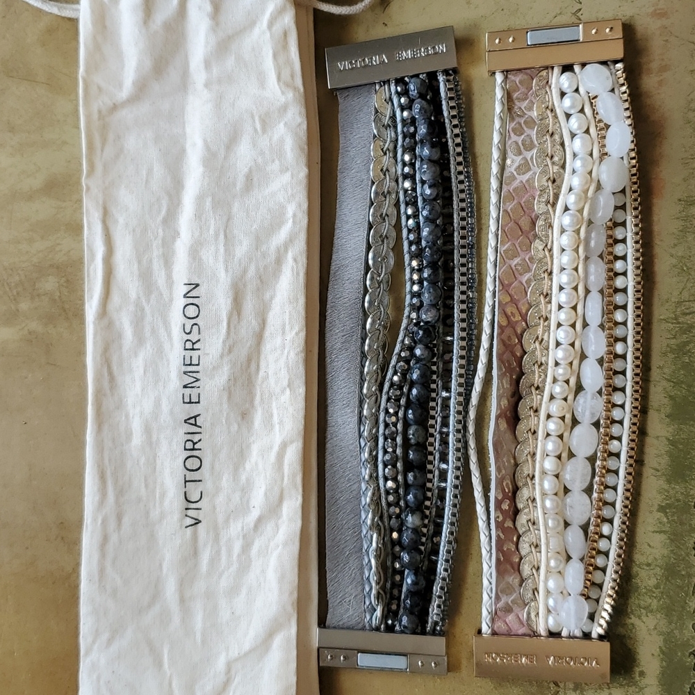 2 Victoria Emerson Bracelets